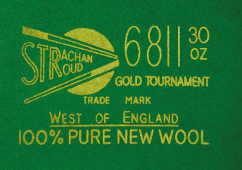 Snookertuch West of England 6811 Tournament |Tuchbreite 193cm 30uz.
