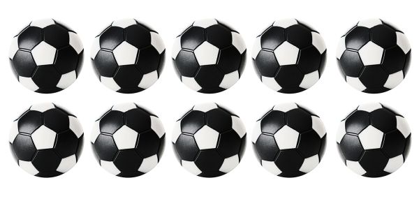 Kickerball Robertson Winspeed 35mm schwarz/weiß